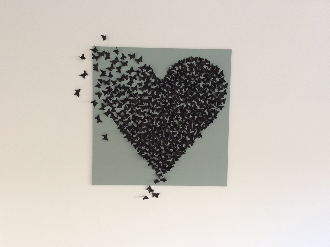 Tutorial: Vlinders aan de muur