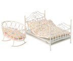 Maileg micro mouse vintage bed, soft sand
