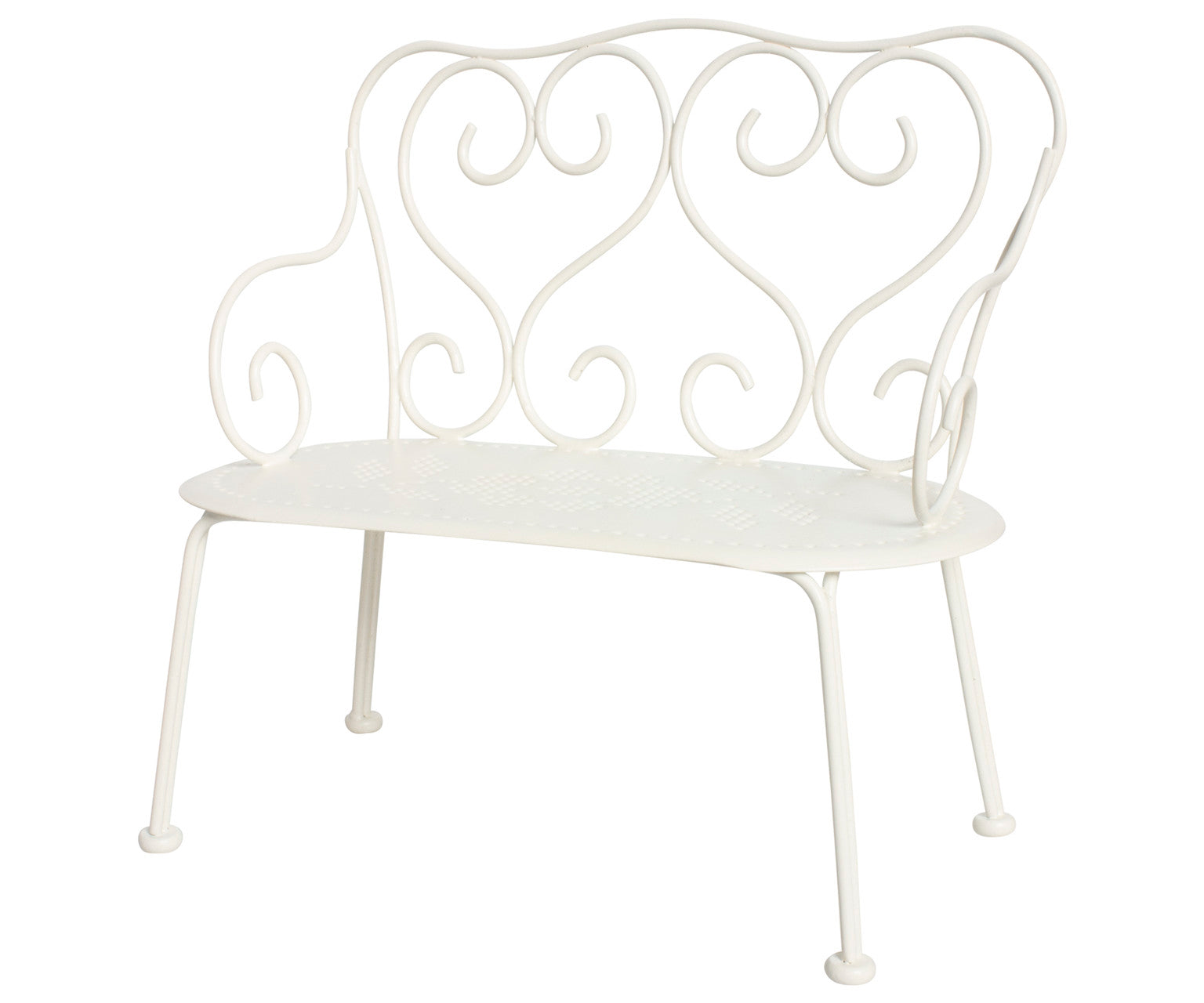Maileg mini romantisch bankje voor mini offwhite