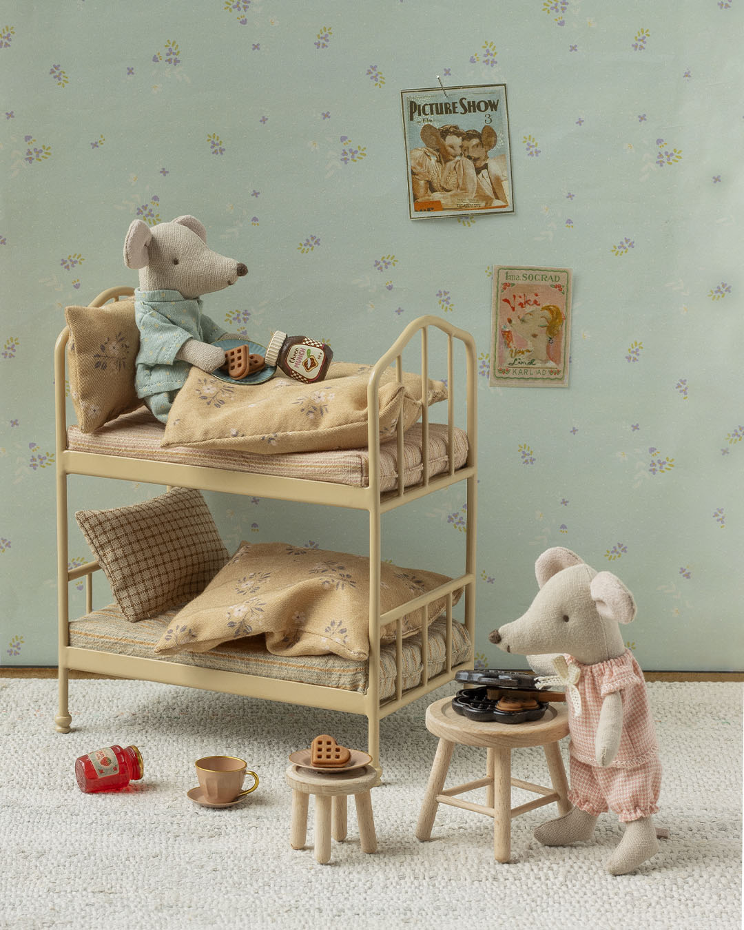Stapelbed Muis - Tarwe