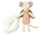 Maileg angel mouse, big sister in book