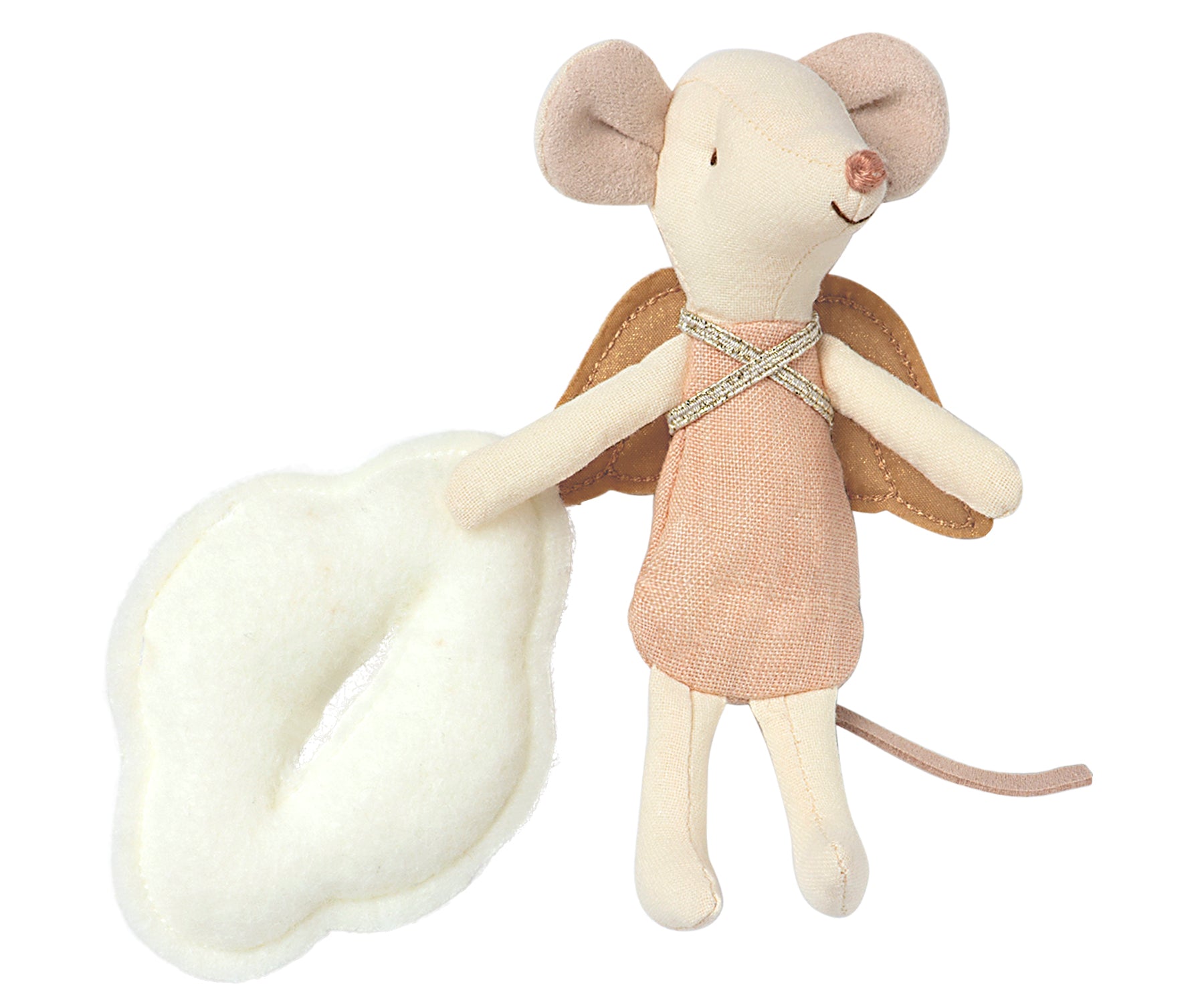 Maileg angel mouse, big sister in book