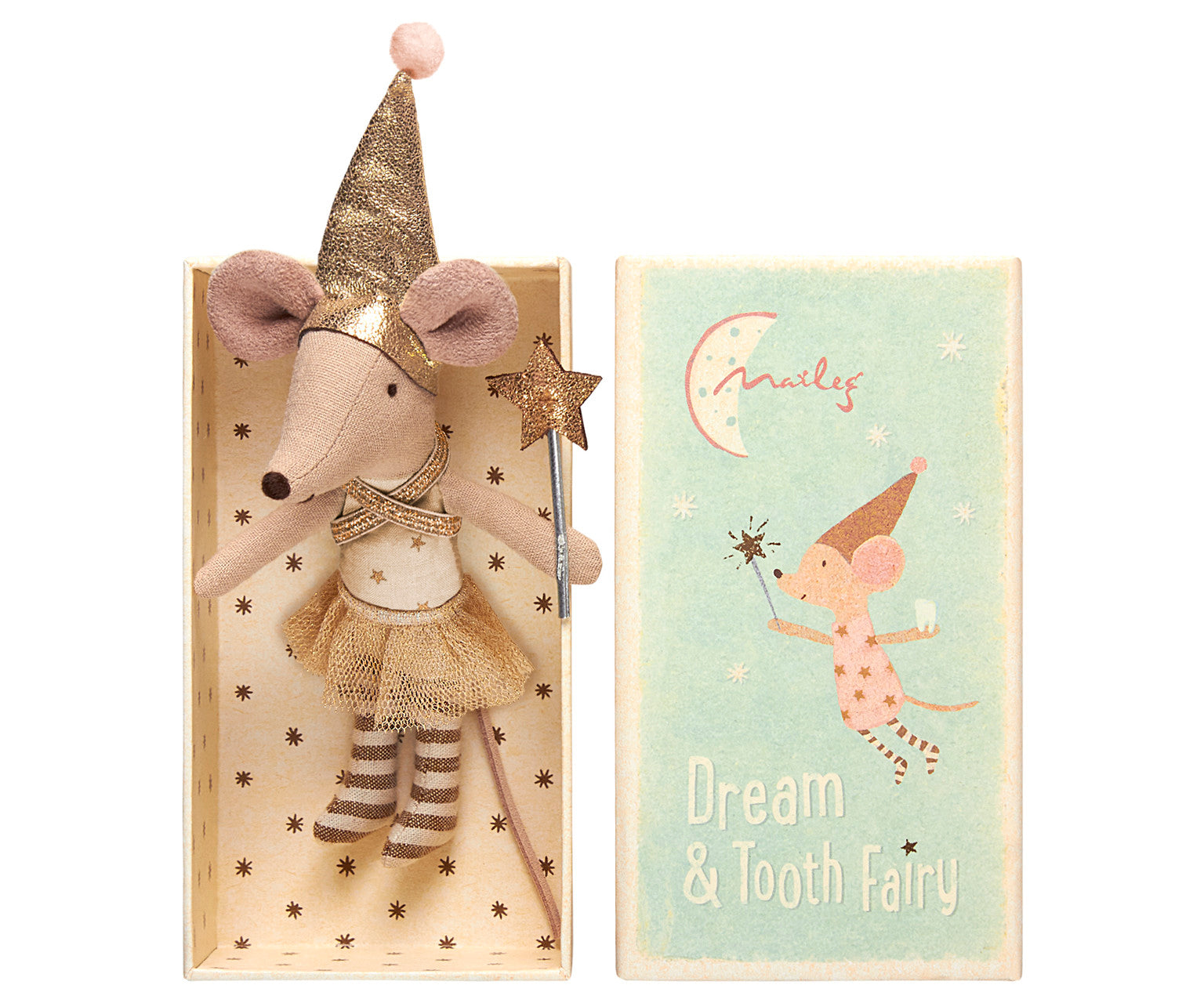 Maileg tanden fee grote zus muis, tooth fairy