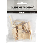 Setje met houten speelgoedjes 'De Notenkraker'