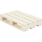 Mini pallet van hout
