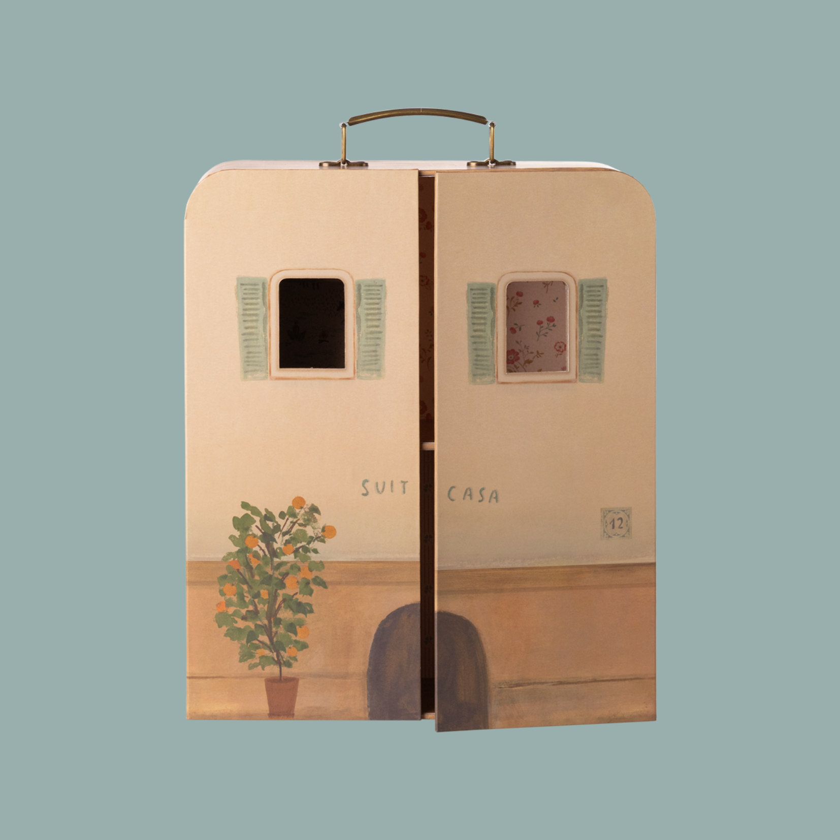 Maileg SuitCasa koffer voor kleine broer en zus Muis