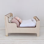 Tweepersoons bed hout, zelfbouwpakketje