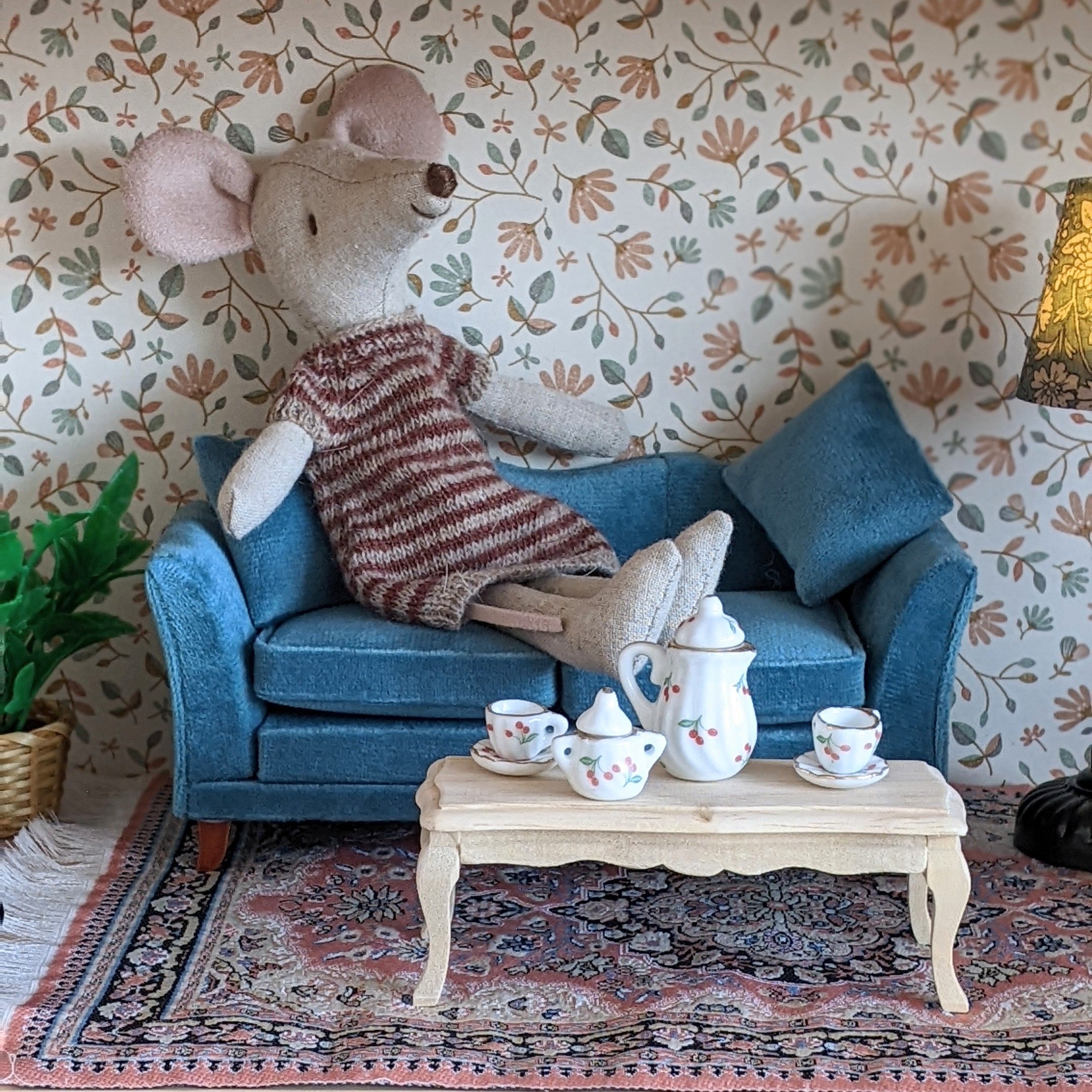 Salontafel naturel hout