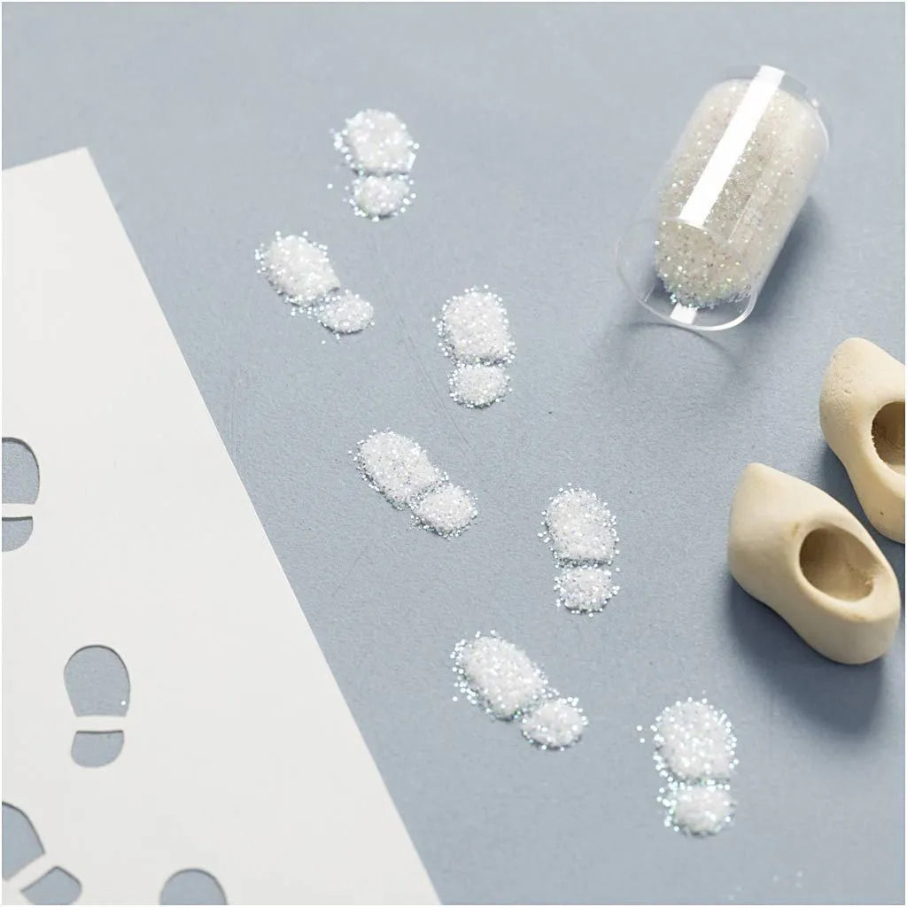 Diy setje voetafdrukken