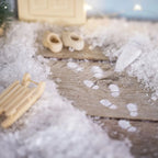 Diy setje voetafdrukken