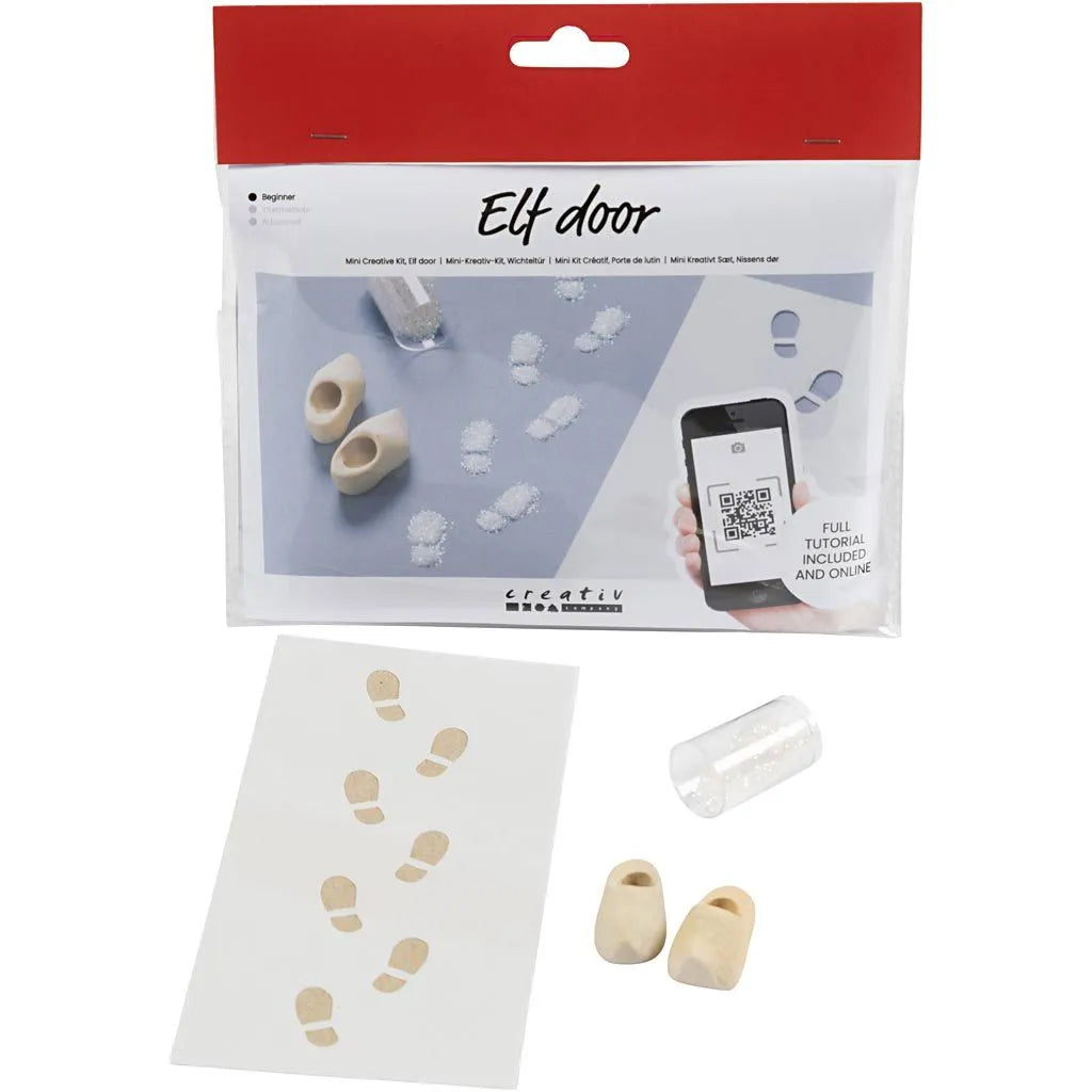 Diy setje voetafdrukken