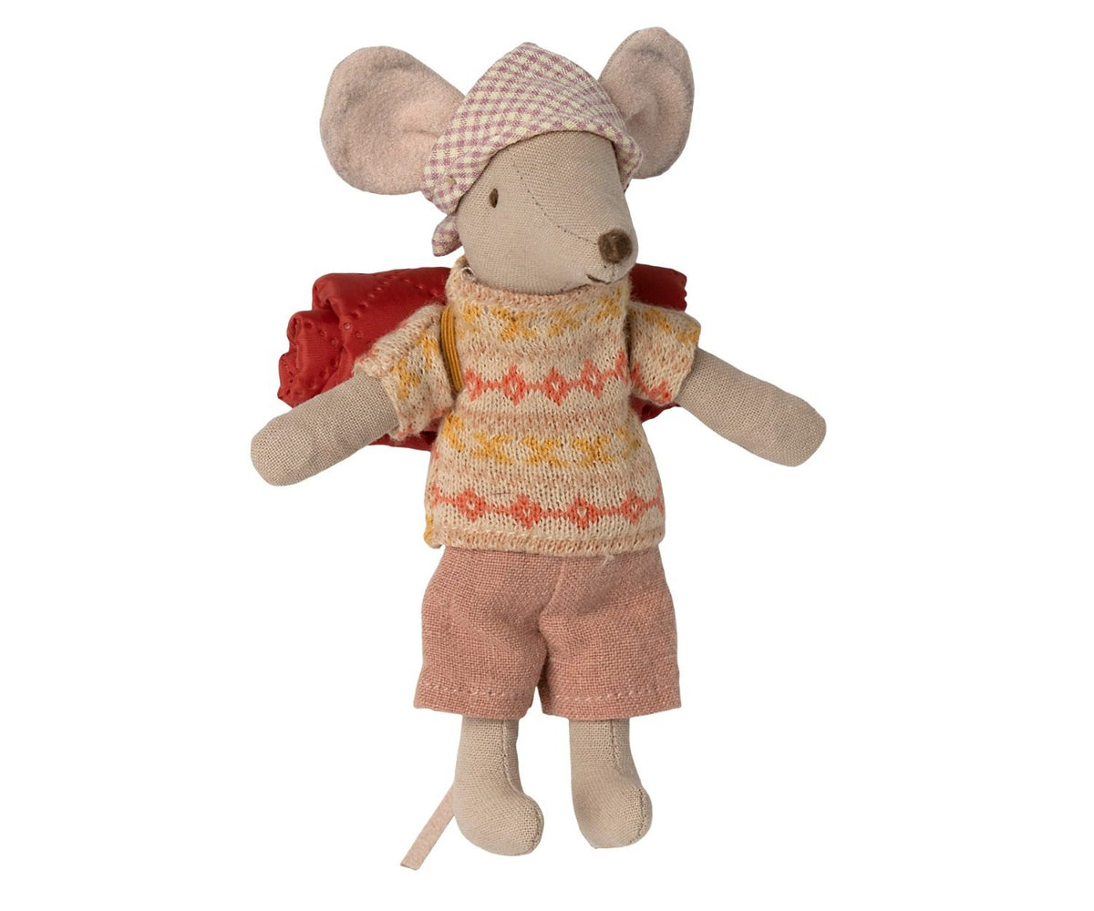 Maileg wandel muis, grote zus / Hiker mouse big sister