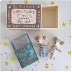 Maileg muizen tweeling twins in doosje Nieuw