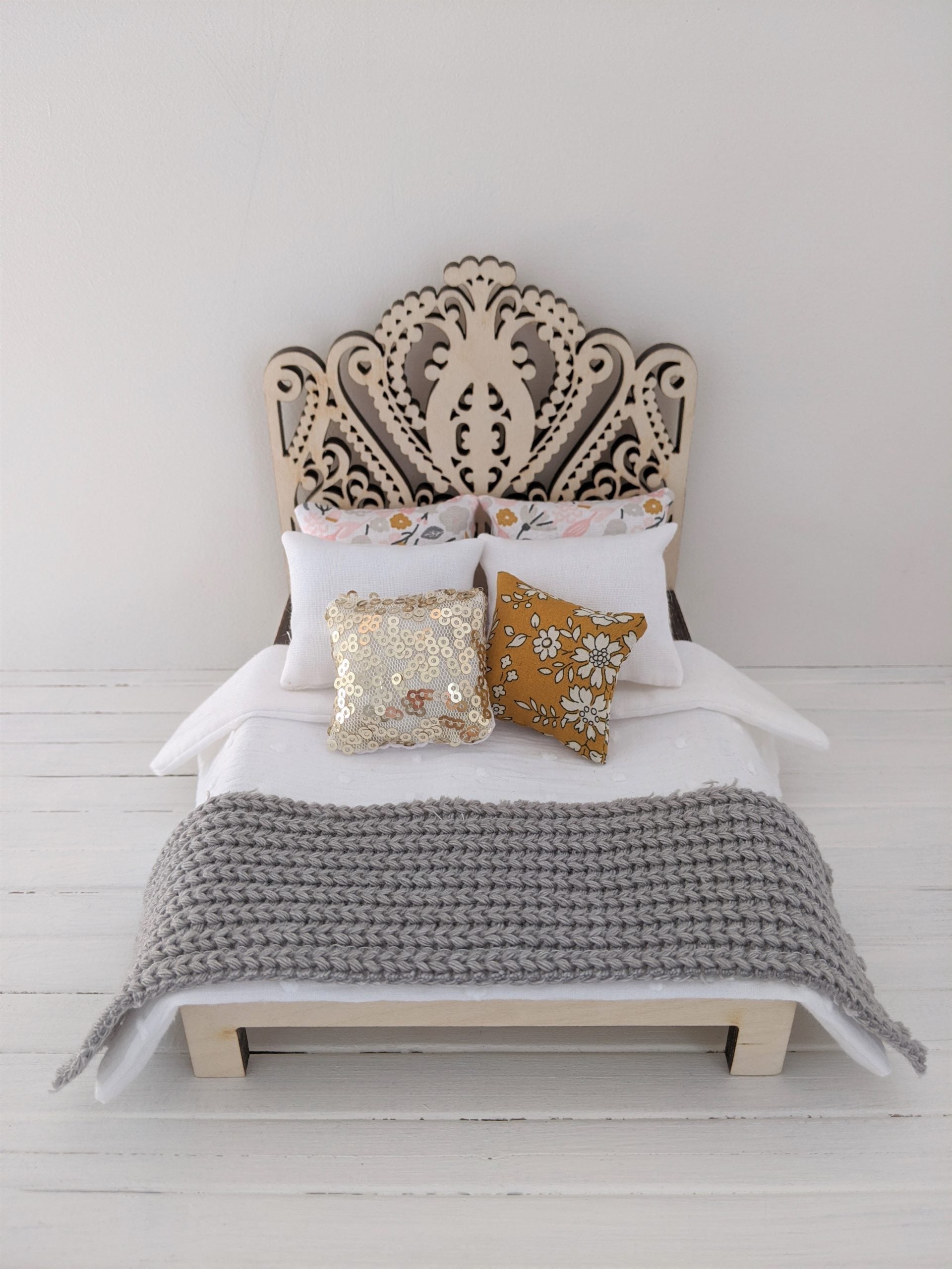 Sprei (strook) grijs