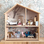 Bank teal blauw fluweel