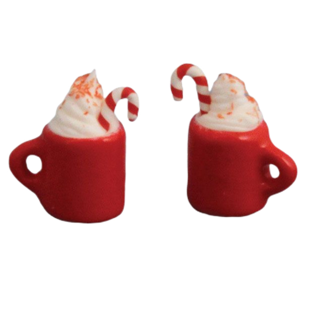 Set miniatuur kerst mokjes