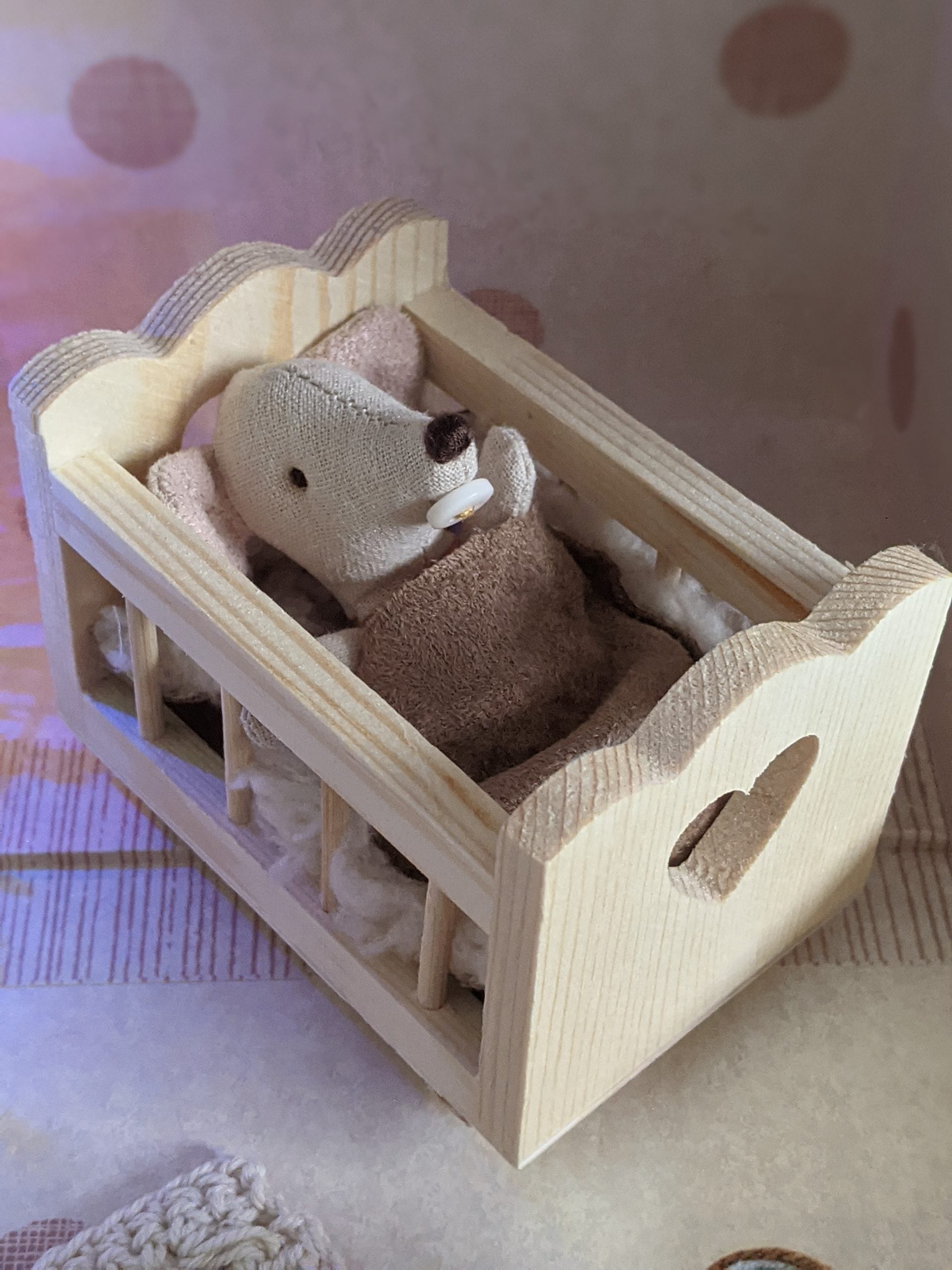 Maileg koffertje met babykamer (compleet als foto) voor Tanja