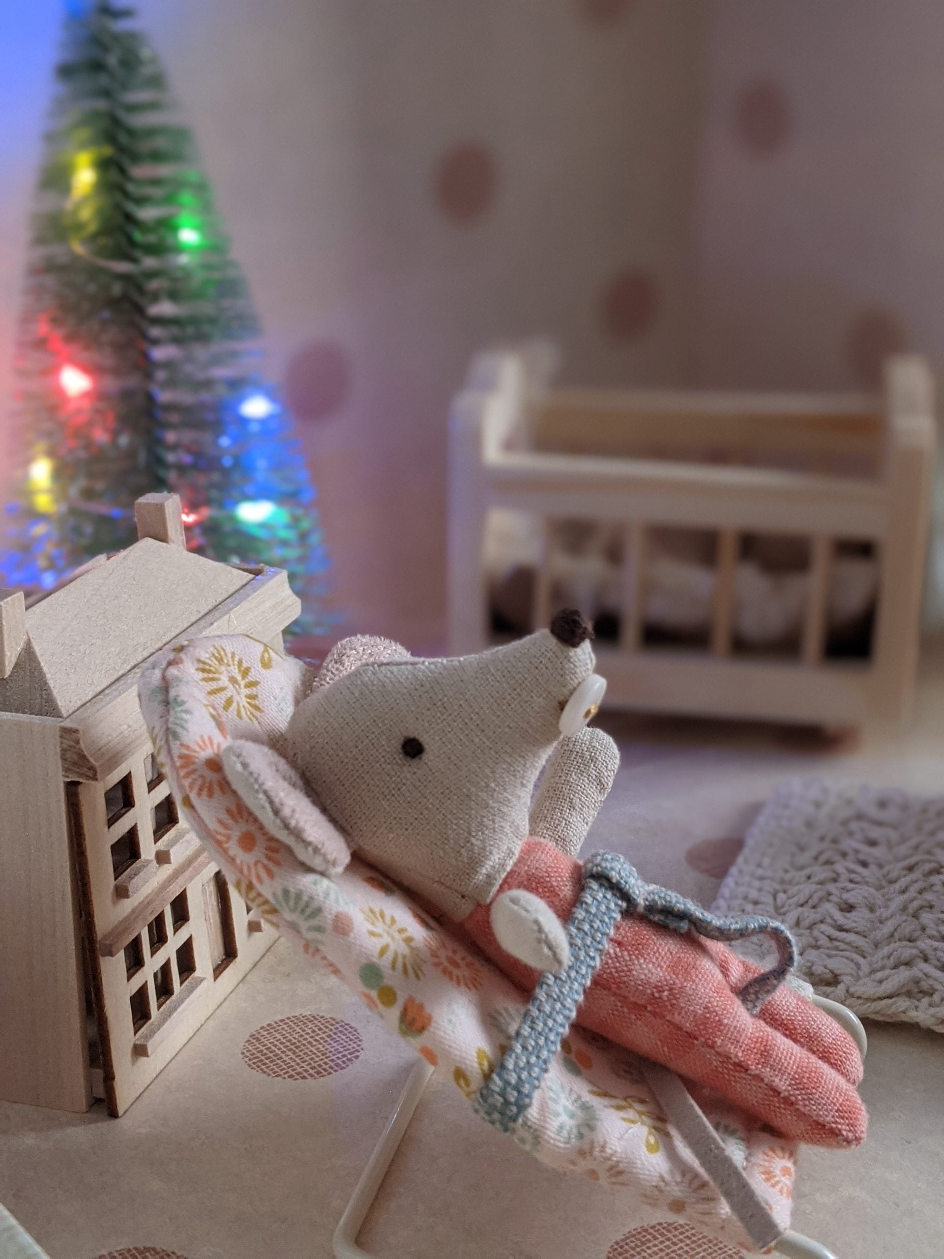 Maileg koffertje met babykamer (compleet als foto) voor Tanja