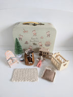 Maileg koffertje met babykamer (compleet als foto) voor Tanja