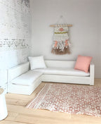 Lounge bank voor het poppenhuis handgemaakt (let op levertijd)