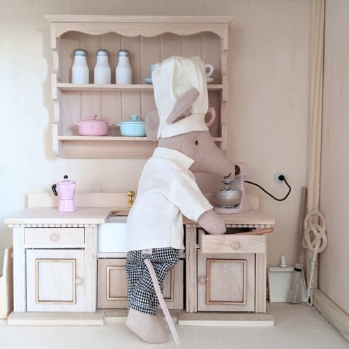 Koffiemaker Italiaanse stijl roze