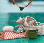 Breien voor de Maileg muisjes, Boven de wolken 38 (Boekje)