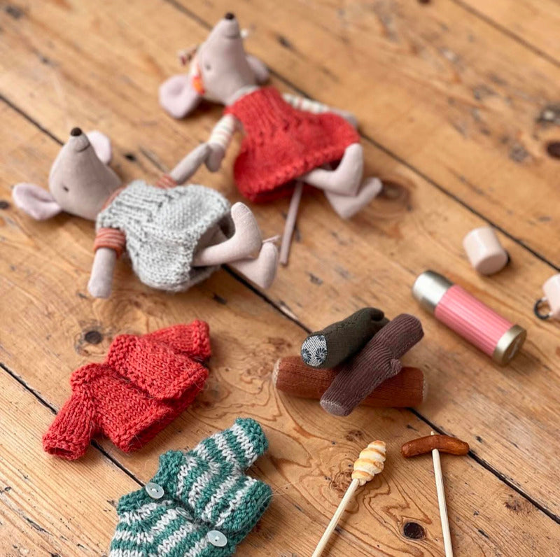 Breien voor de Maileg muisjes, ENGELS Boven de wolken 29 (Digitaal boekje, pdf)