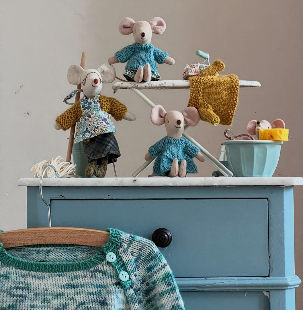 Breien voor de Maileg muisjes, Boven de wolken 29 (Boekje)