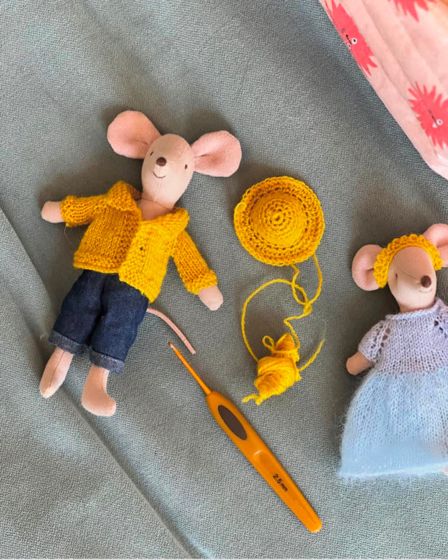 Breien voor de Maileg muisjes, Boven de wolken 38 (Boekje)