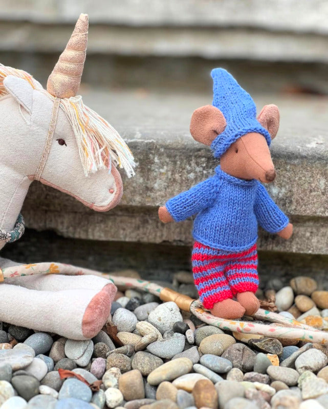 Breien voor de Maileg muisjes, ENGELS Boven de wolken 38 (Digitaal boekje, pdf)