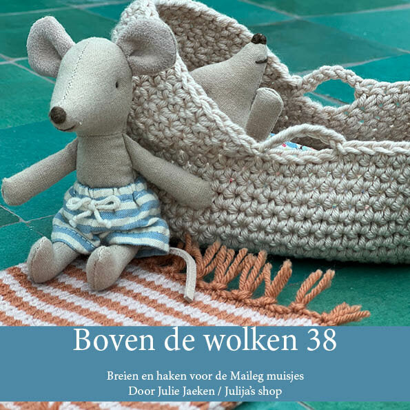 Breien voor de Maileg muisjes, Boven de wolken 38 (Digitaal boekje, pdf)