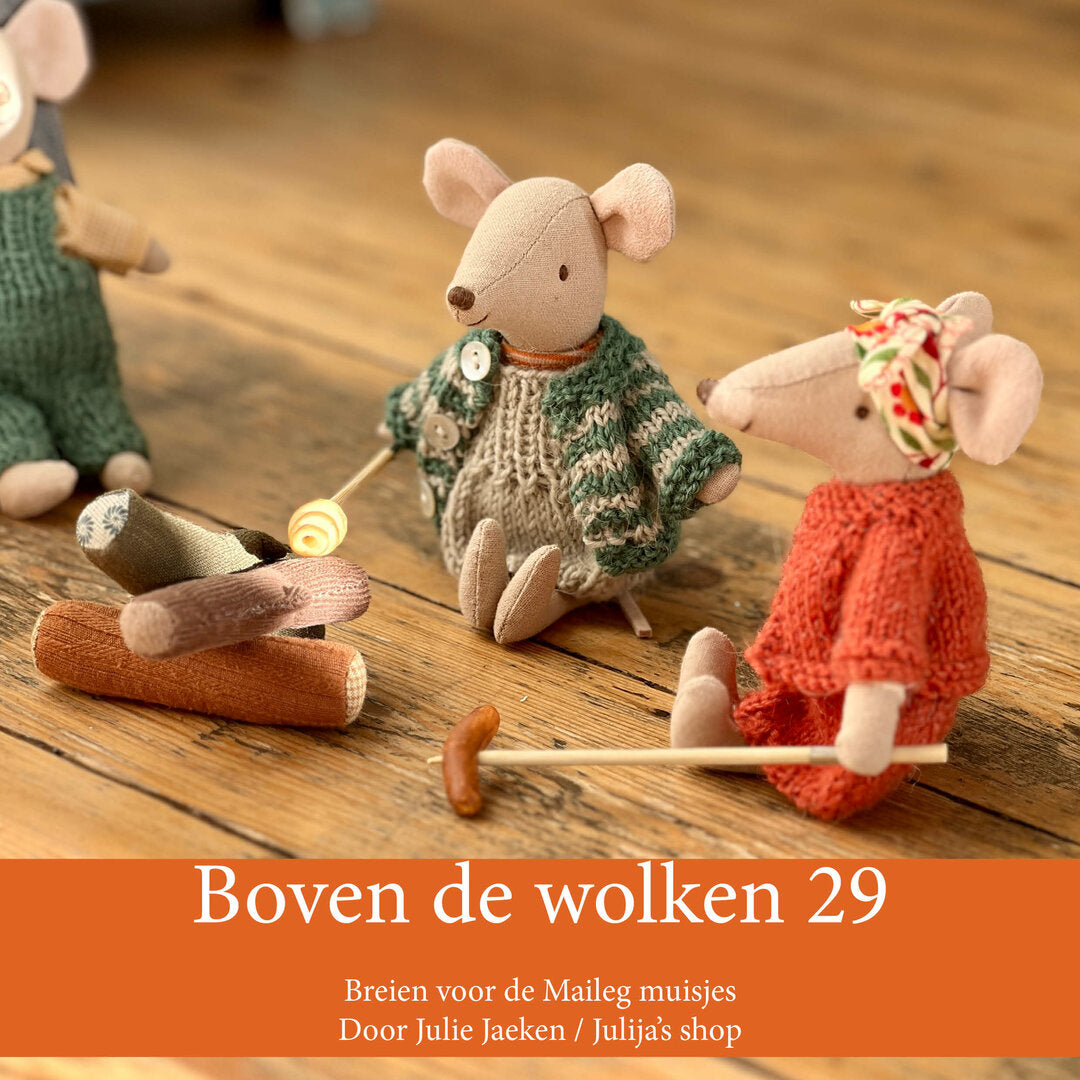 Breien voor de Maileg muisjes, Boven de wolken 29 (Digitaal boekje, pdf)