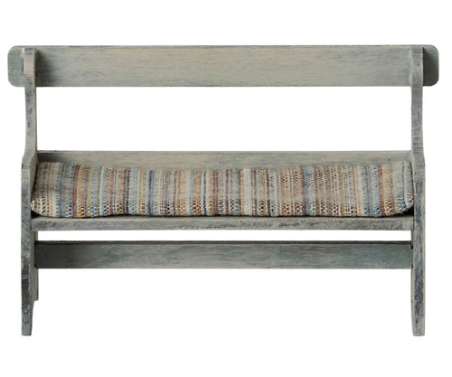 Maileg mouse bench - off-white