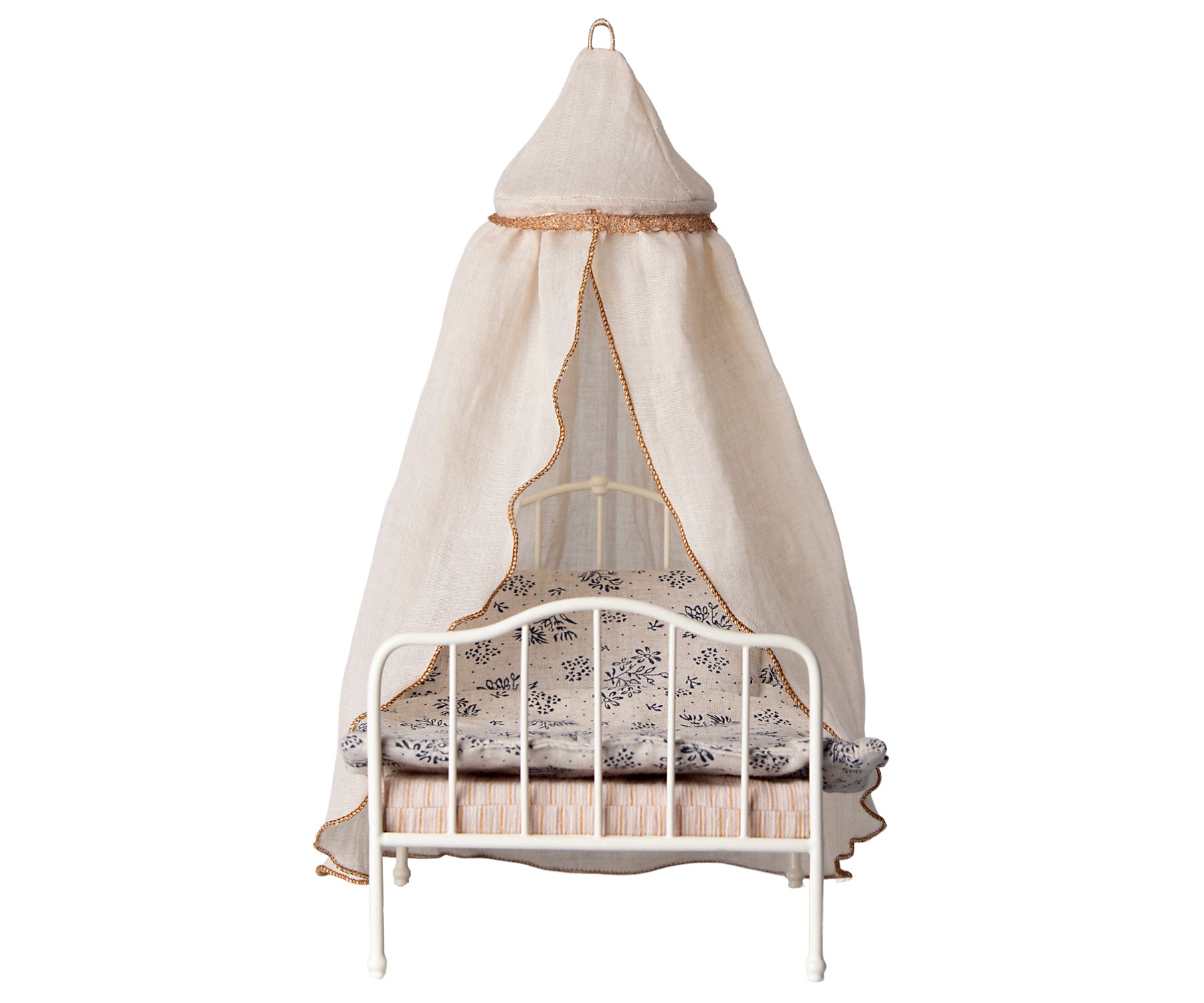 Maileg miniature bed canopy, cream