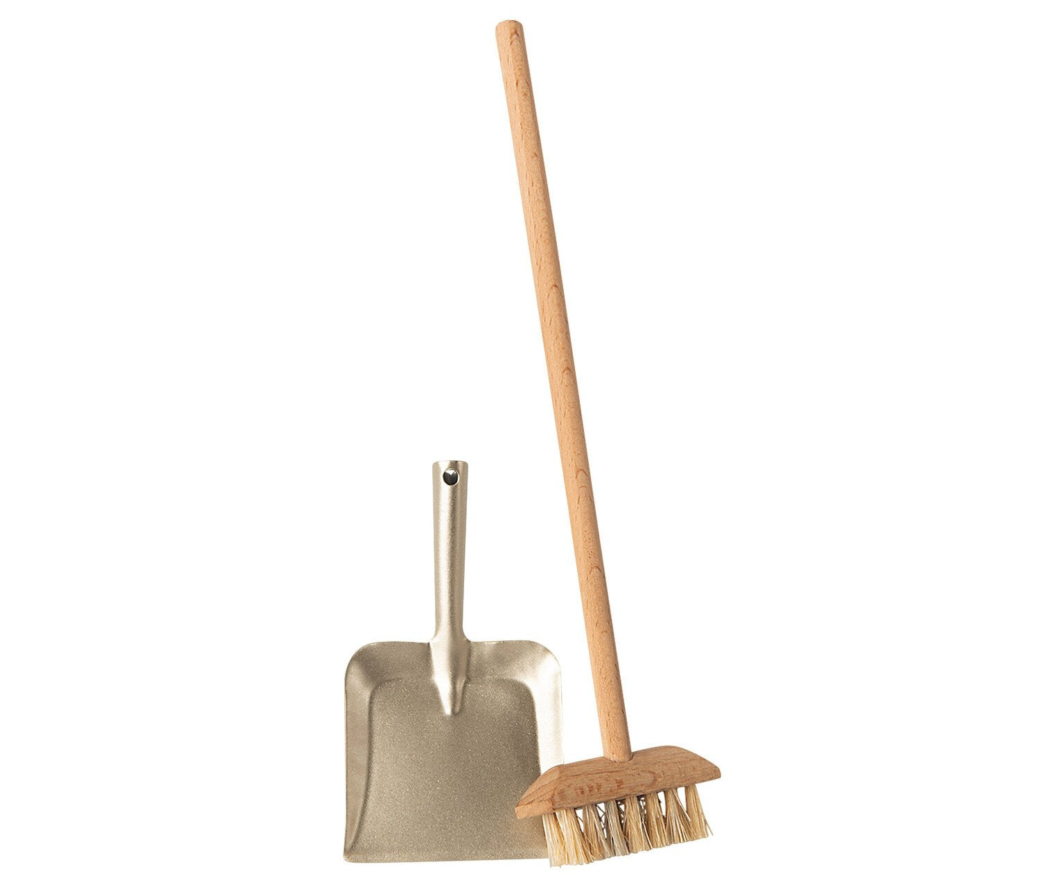 Maileg veger en blik set / broom set