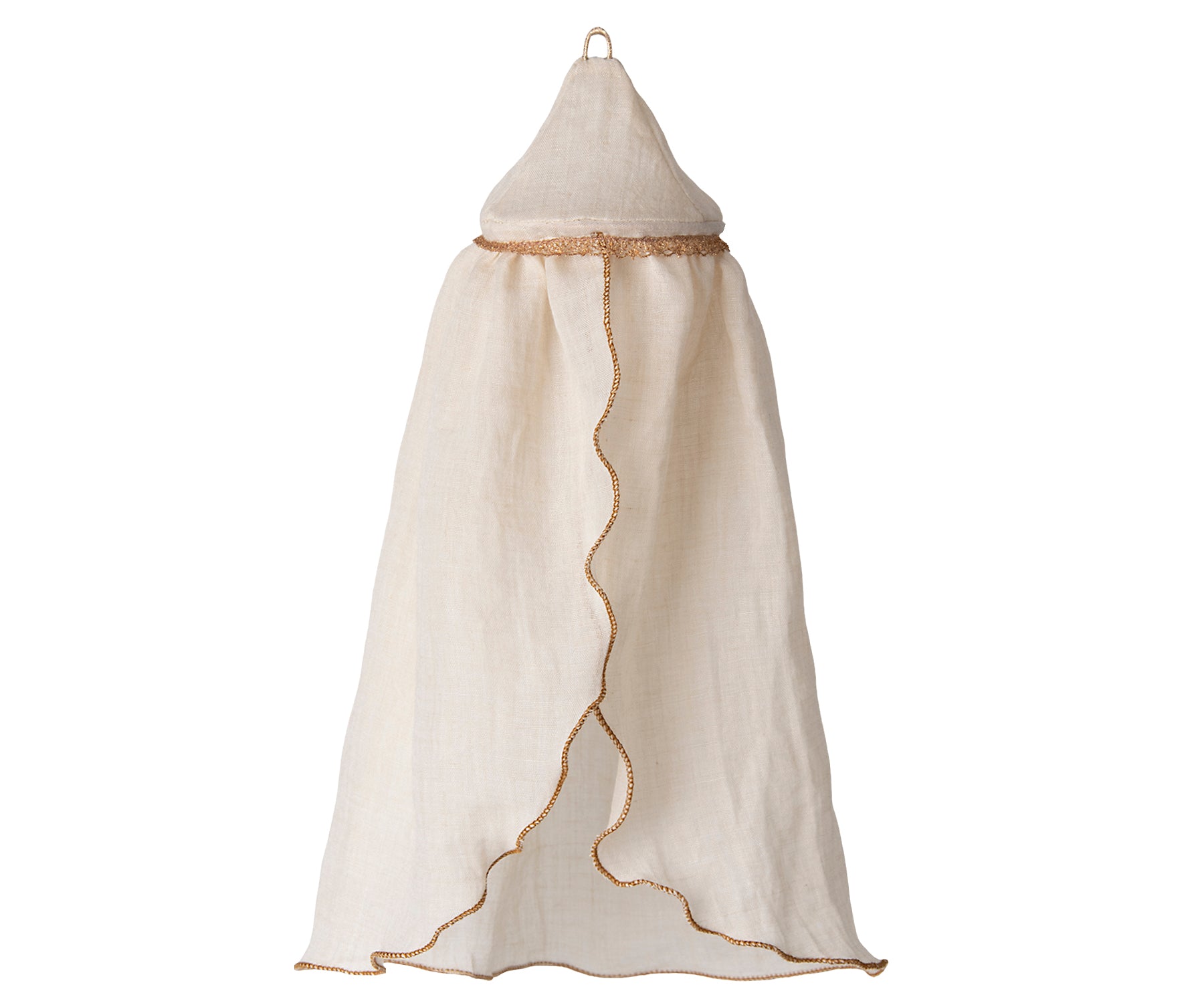 Maileg miniature bed canopy, cream