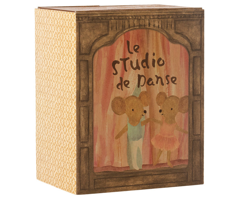 Maileg Ballet Muis in Dansstudio - Kleine Broer en Zus
