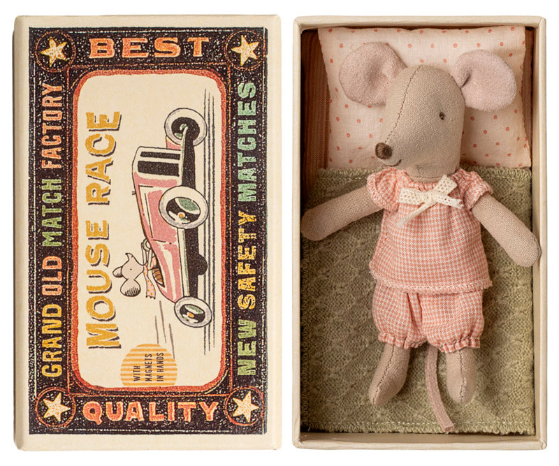 Maileg kleine zus in kleine ruitjes set