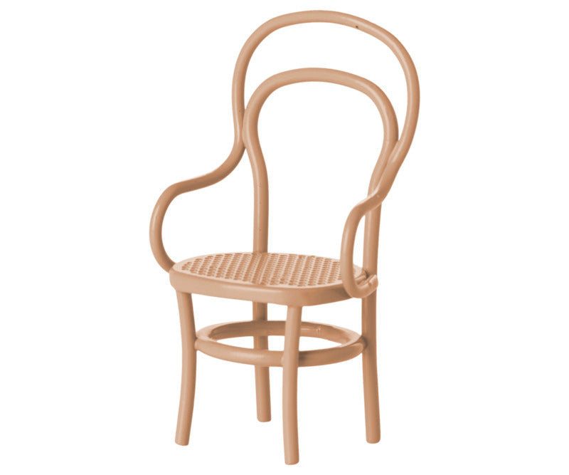 Maileg vintage stoel voor de muizen - donker poeder, dark powder