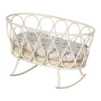 Maileg cradle with sleeping bag, My blue