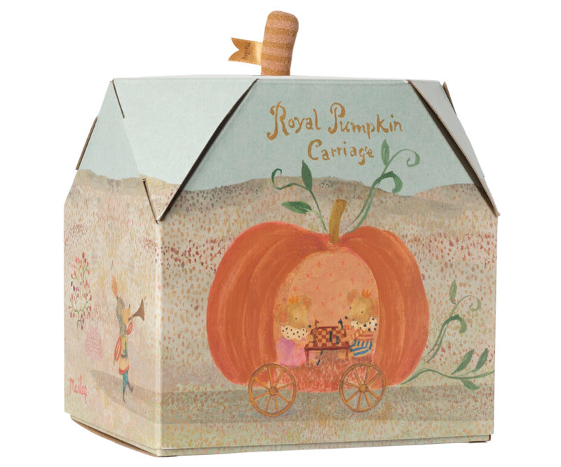 Maileg pompoenkoets, muis - Pumpkincarriage