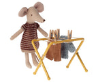 Maileg droogrek muis / drying rack mouse
