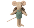 Maileg fairy mouse little sister petrol