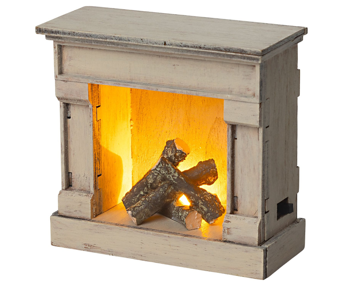 Maileg Fireplace off white *met schoonheidsfoutje