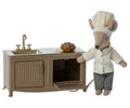 Maileg keuken lichtbruin, muis /kitchen lightbrown mouse