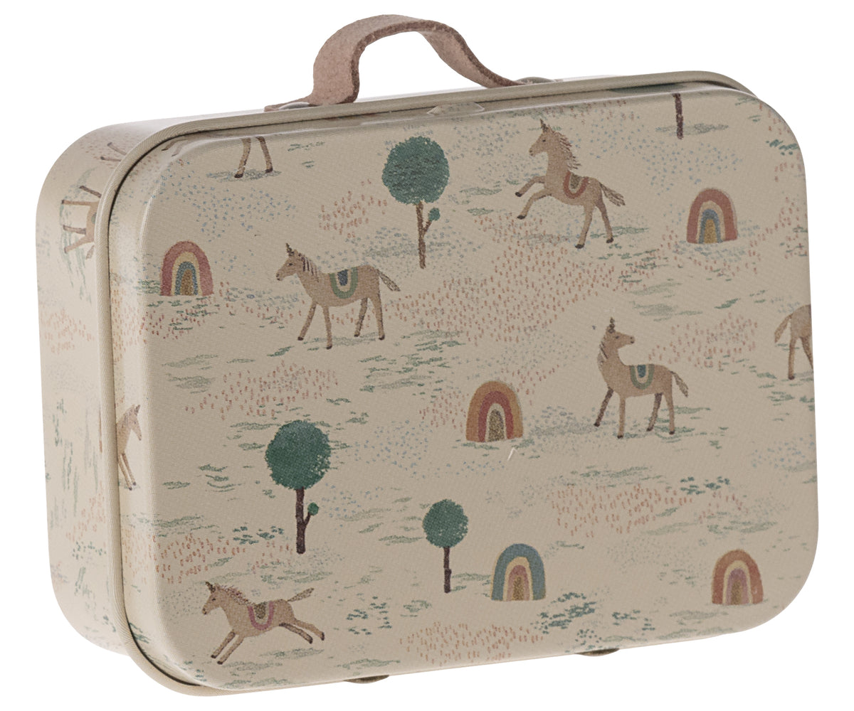 Maileg koffertje eenhoorns klein / suitcase micro des licornes