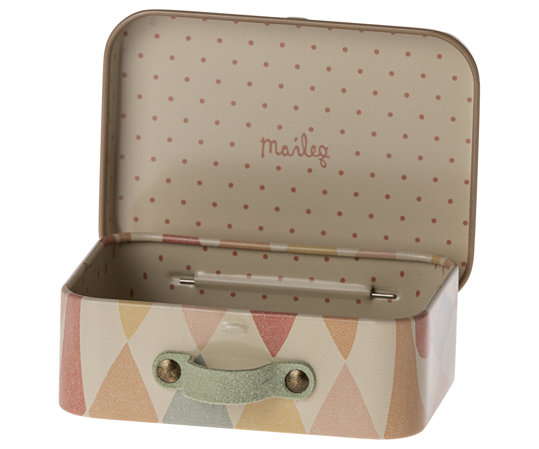 Maileg koffertje klein harlekijn / suitcase micro harlequin