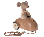 Maileg muizen auto donker poeder / mouse car dark powder