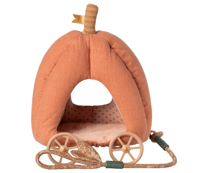 Maileg pompoenkoets, muis - Pumpkincarriage