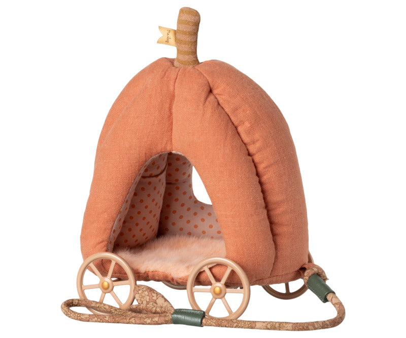 Maileg pompoenkoets, muis - Pumpkincarriage